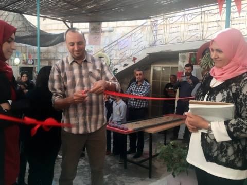 بالصور: مؤسسة تامر وبلدية الزبابدة تفتحان مكتبة للأطفال 